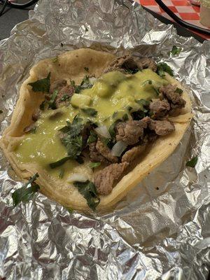 Carne Asada Taco