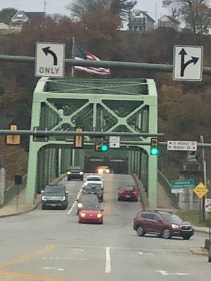 Famous bridge from movie-Mothman