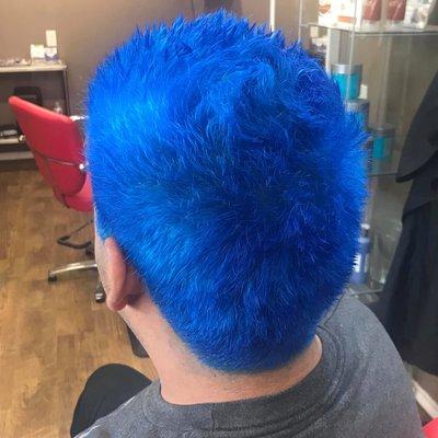 Blue Fashion Hair Color!