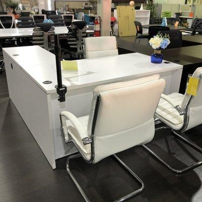 Amazing desks displayed in our showroom, during this pandemic we have experienced a increase in at home office furniture!