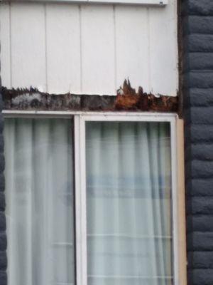 More damaged windows