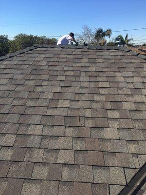 Roofing installation