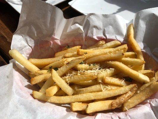 French Fries with Parmesan cheese