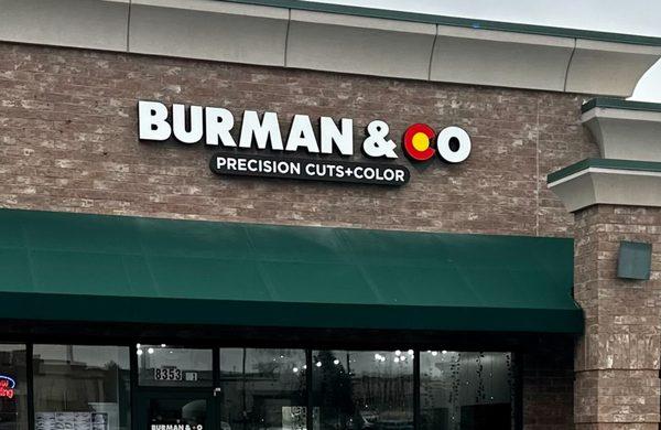 We are Burman & Co Precision Cuts + Color!