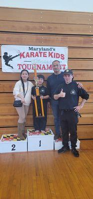 My son's first tournament and he got 1st place in the weapons competition. Very good school. Sifu Ken does not hold back his knowledge.