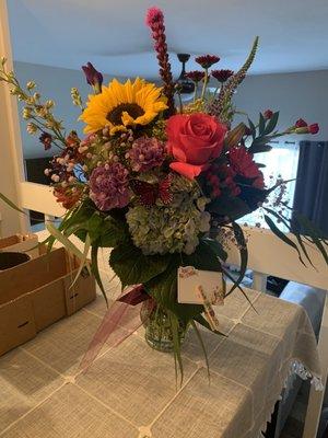 Arrangement from Blooming View !