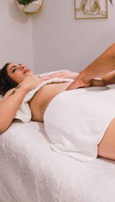 we offer lymphatic massages. Post-op as well.