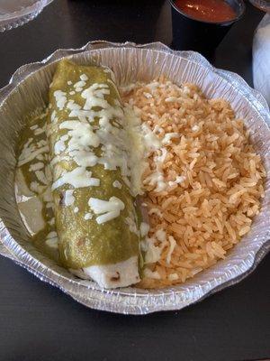 Special Toltecos Burrito