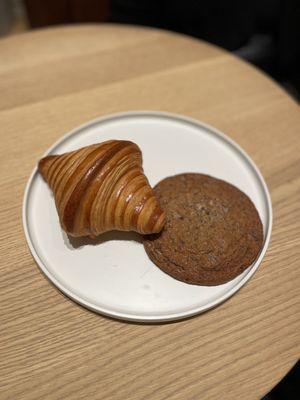 Croissant and Brown Butter cookie