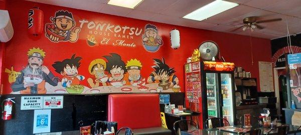 Shonen Jump anime eating ramen