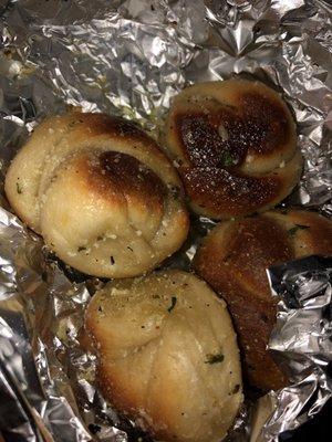 5 Piece Garlic Knots