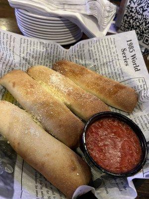 Mozzarella Filled Breadsticks