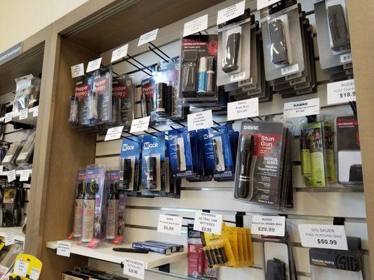 They sell other self defense items like pepper spray.