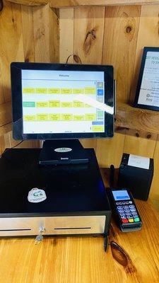 Cash yourself out with the register & payment machine