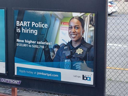 Bart police. 22% higher salaries. Idk fruitval stain their reputation.