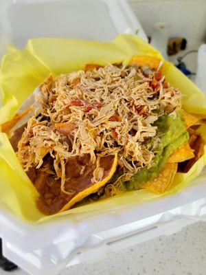 Chicken nachos