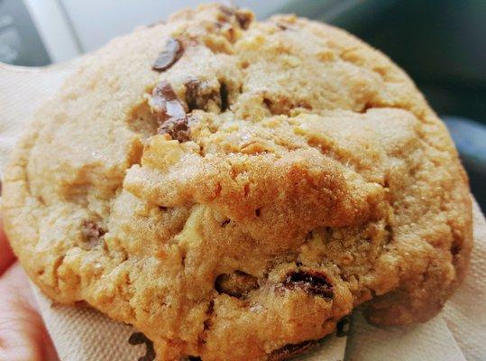 End up with their thick, freshly baked chocolate chip cookie instead ($2.99, 6/1/22)