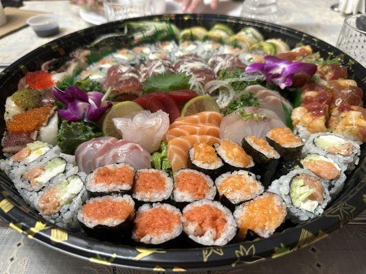 Sushi plate