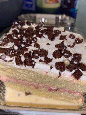 tres leches cake ($4)