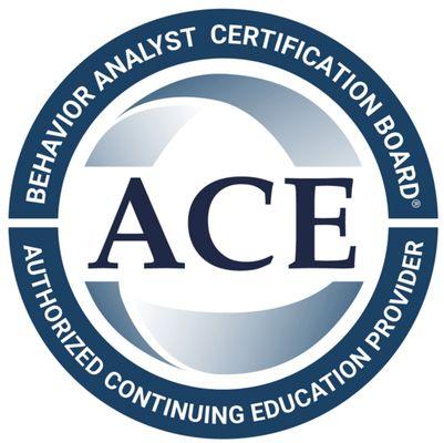 Proud to be a BACB Authorized Continuing Education (ACE) Provider