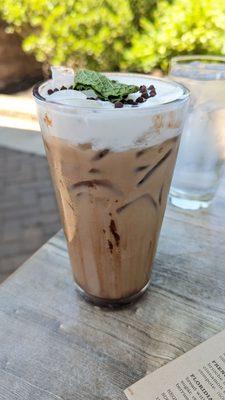 Iced Mint Chocolate Coffee