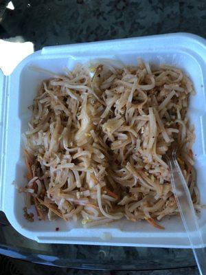 T1. Pad Thai with Chicken Lunch Special