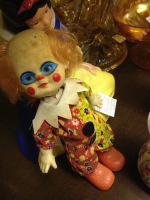 Mandatory Antique Mall Creepy Clown Doll