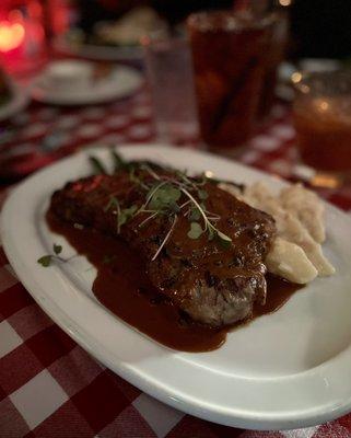 Steak au Poivre