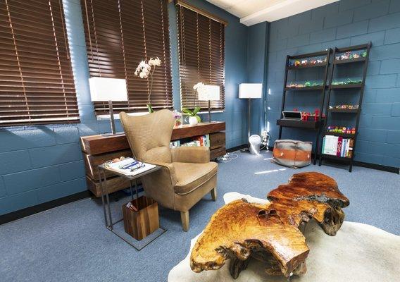 Montclair Village Office, View of my Chair with a view of Piedmont