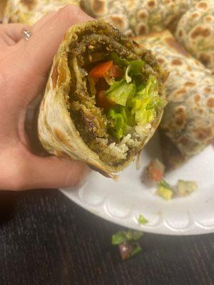 Manaeesh wrap