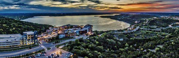 Our location at the Oasis on Lake Travis