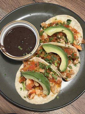 Shrimp tacos