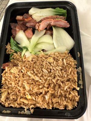 L7. Roast Pork Lunch with Egg fried rice