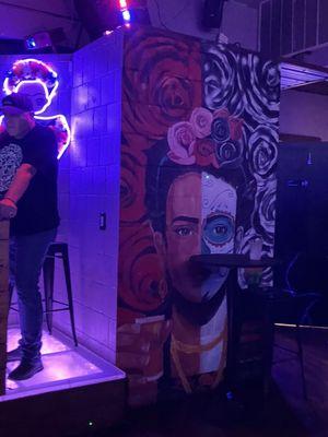 Mural in the bar