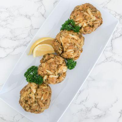 Jumbo lump crab cakes