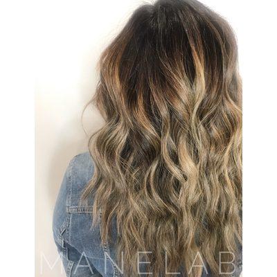 Ash/Beige Balayage Ombré By Cici.