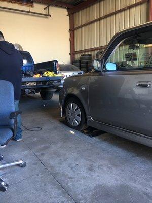 Needed a Smog check for next years tags and registration so of course Adi Smog is where I came !