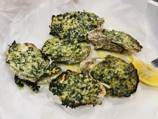 Oysters  Rockefeller