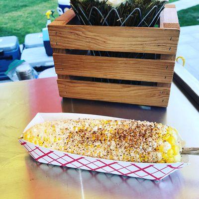 Elotes ( corn on the cob) Mexican style