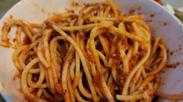 Spaghetti with Meat Sauce