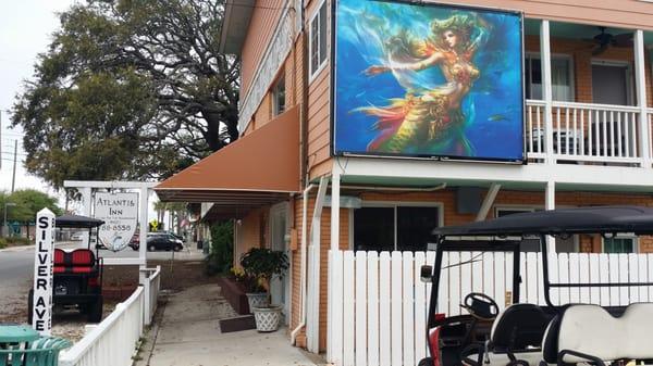 Atlantis inn tybee Island New Sign...