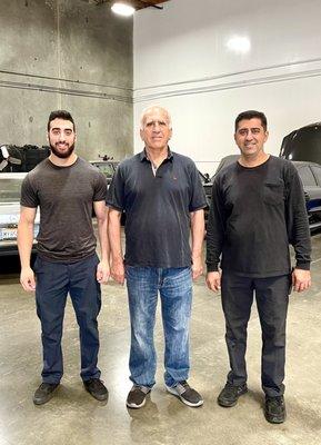 Three Generations of Mercedes mechanics running the family business and serving the Inland Empire since 1989!