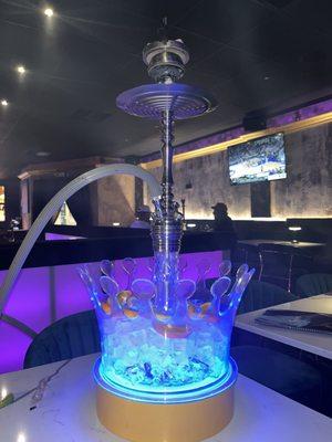 Strawberry & cream hookah with an ice base