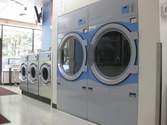 2 of the largest dryers around. 77 lb capacity!