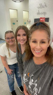 Tabatha, Maddison and new Customer Julie A.