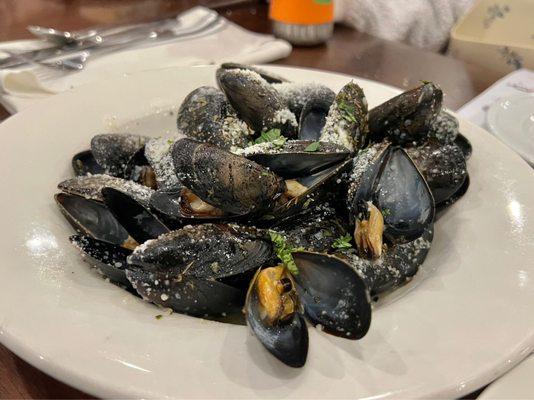 Mussels in White Sauce