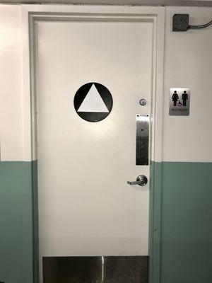 All Gender and ADA accessible restrooms' for customers open 24/7