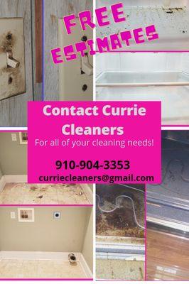 Contact us today for a free quote without us entering your home until cleaning day!