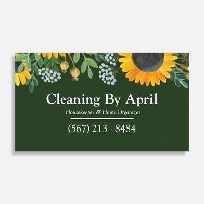 Cleaning By April