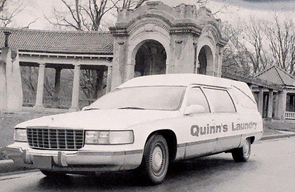 Our delivery vehicle making its rounds in Kansas City!
Taken with a 35mm camera.